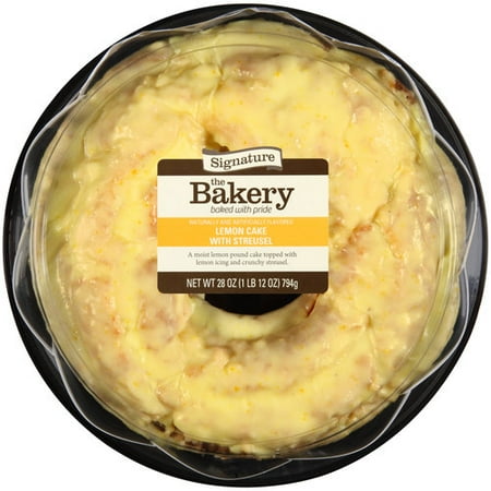 The Bakery Lemon Cake with Streusel, 28 oz