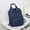 Dark Blue, variant on NOKIO Stylish Canvas Backpack Classic Canvas Backpack Retro Canvas Backpack Fashion Denim Ladies Solid Color Wild Large Capacity Shoulder Bag Handbag Drawstring Gym Backpack