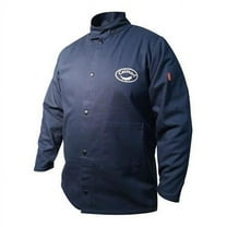 Caiman Welding Jacket,L,Navy,44" to 46" Chest 3000-5