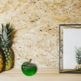 thumbnail image 6 of Jiibva Green Glass Apple Decorative Figurine, Home Tabletop Collectible Crystal Sculpture, 1 Pc, 6 of 7