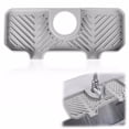 thumbnail image 1 of Matsuzay Alfombrilla absorbente para grifo de silicona, área del fregadero limpia y seca con facilidad, Gel de sílice resistente y duradero Hardware gris, 1 of 6