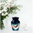thumbnail image 7 of JAGASY Flying Eagle Urn for Ashes for Women - Small Birds Urn for Human Ashes Keepsake - Mountain Cremation Urns for Mother - Blue Funeral Urns for Mom & Dad - (3 Inch), 7 of 7