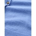 thumbnail image 4 of Cardigan GAP con cuello redondo, azul, para mujer, talla L, 4 of 5