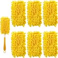 thumbnail image 1 of Reusable Duster Refill Compatible with Swiffer Hand Duster - 360 Heavy Duty Dusters Refills - Microfiber Ceiling Fan Duster for Swiffer Dusters Extended Handle 4 Pack(Handle is No, 1 of 6