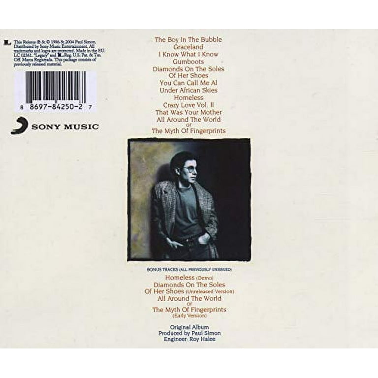 Paul Simon - Graceland 25th Anniversary Edition - Amazon.com