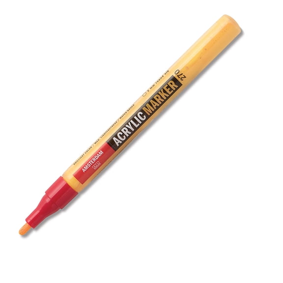 Amsterdam Acrylic Marker - Azo Yellow Deep, 2 mm