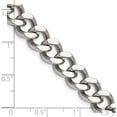 thumbnail image 4 of Stainless Steel Polished 11.5mm 24In Curb Chain (24 X 11.5) Made In China srn692-24, 4 of 6