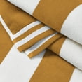 thumbnail image 3 of 100% Cotton Cabana Stripe 4 Pack Beach & Pool Towels (4 Pack - 30" x 60", Marigold), 3 of 5