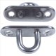 thumbnail image 5 of 24Pcs 5Mm 304 Acero Inoxidable Almohadilla Oblonga Ojo Placa Grapa Anillo Gancho, 5 of 5