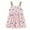 Pink, variant on vdgthytj Toddler Baby Girls Dress Summer Outfits Cute Heart Printed Sleeveless Casual Beach Party Sundress