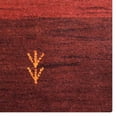 thumbnail image 5 of Rugsotic Carpets Hand Knotted Wool Area Rug 9'x12' Rust Contemporary Rectangle Indoor Rug for Living Room, Bedroom Antimicrobial L0C904, 5 of 5