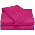 thumbnail image 2 of Home Sweet Home Dreams Hot Pink Striped Microfiber Sheet Sets, Full, (6 Pieces), 2 of 2