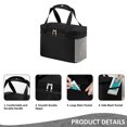 thumbnail image 4 of IvyH Lunch Bag for Men Women,Insulated Reusable Cooler Lunch Box Leakproof Thermal for Work,School,Camping,Picnic,Beach, 4 of 6