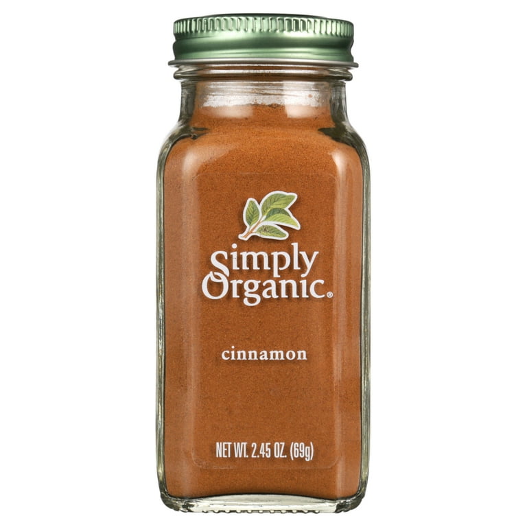 Simply Organic, Organic Ground Cinnamon, 2.45 oz Bottle