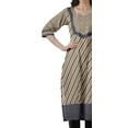 thumbnail image 4 of Moomaya Kurti Droite de Designer pour Femmes Tunique Indienne Imprimée Haut Long Kurta, 4 of 6