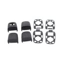 thumbnail image 2 of Car door handle end cap trim kit with stopper 9101AA for Peugeot citroen 307 C2 C3, 2 of 5