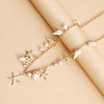 thumbnail image 5 of Ocean Style Waist Necklace Shell Starfish Pearl Chain Conch Body Chain Beach Accessories, 5 of 5
