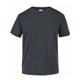 thumbnail image 1 of Playera Peso Completo de Cuello Redondo y Manga Corta, Unisex para Jóvenes,  Color Carbón, 100% Algodón, Talla Mediana Yazbek J0300, 1 of 3