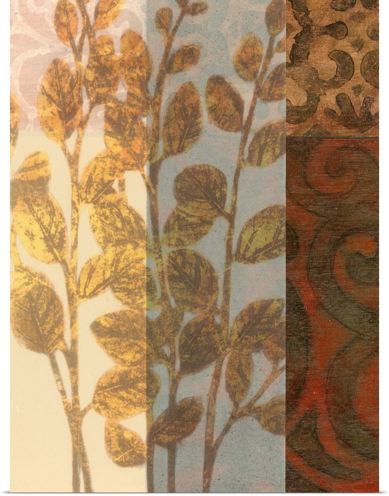 Great BIG Canvas "Tapestry with Leaves I" Art Print 18x24 Walmart