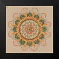 thumbnail image 2 of Nai, Danhui 15x15 Black Modern Framed Museum Art Print Titled - Earthy Mandala, 2 of 5