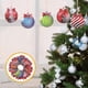 thumbnail image 1 of Moluckfu 1Jgo Navideña Con Bolas Colgantes Resistentes Y Coloridas Para Árbol Y Fiestas En Casa, 1 of 8