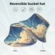 thumbnail image 2 of Fotbe Western Desert Cloud Cowboy Sombrero Tipo Pescador con Estampado – Sombrero de Sol de Algodón de Moda para Playa, Golf, Pesca, 2 of 6
