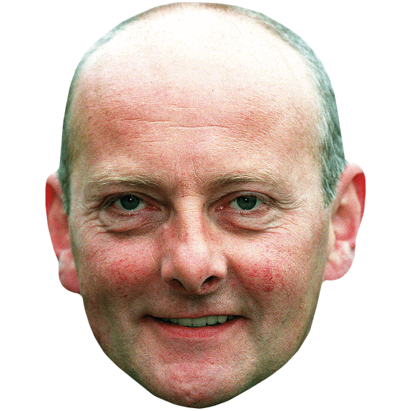 Ian Bleasdale (Smile) Big Head. Larger than life mask.