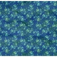 thumbnail image 4 of oneOone Cotton Poplin Twill Teal Green Fabric Batik Dress Material Fabric Print Fabric By The Yard 56 Inch Wide, 4 of 4