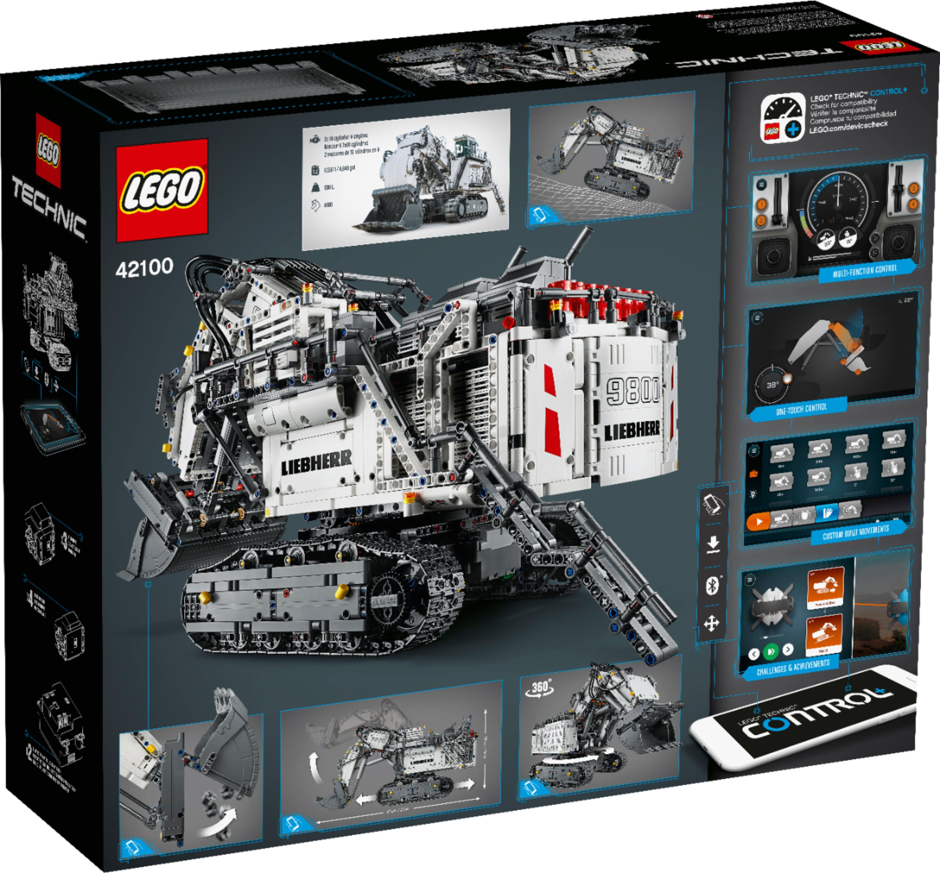 LEGO - Technic Liebherr 9800 Excavator 42100 - Walmart.com