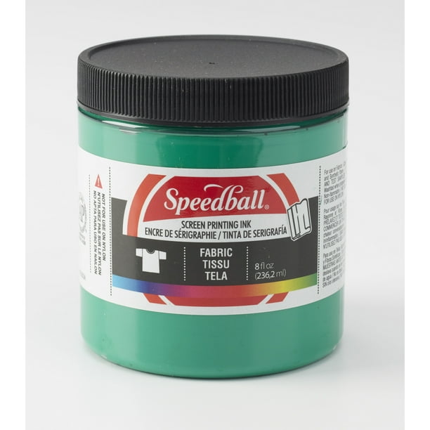 Speedball Fabric Screen Printing Ink, 8 oz., Green