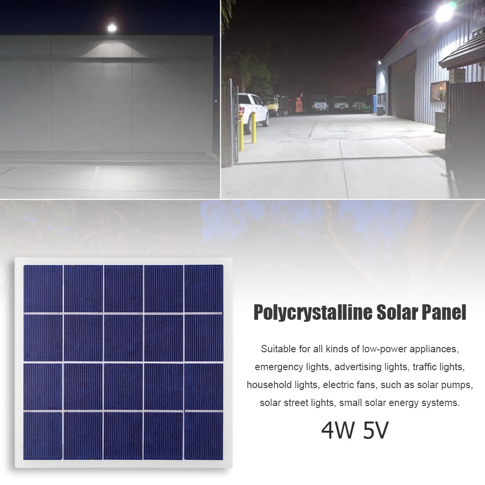 4W Solarpanel DIY Polykristallines Silizium Solar Batterieladegerät 175x172mm DE 