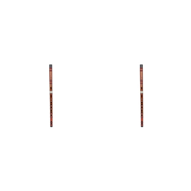 Toystoory Flauta de bambú china, instrumento Musical de viento de tradicional hecho a mano para entrenamiento de estudiantes, juego de Type3 NO3