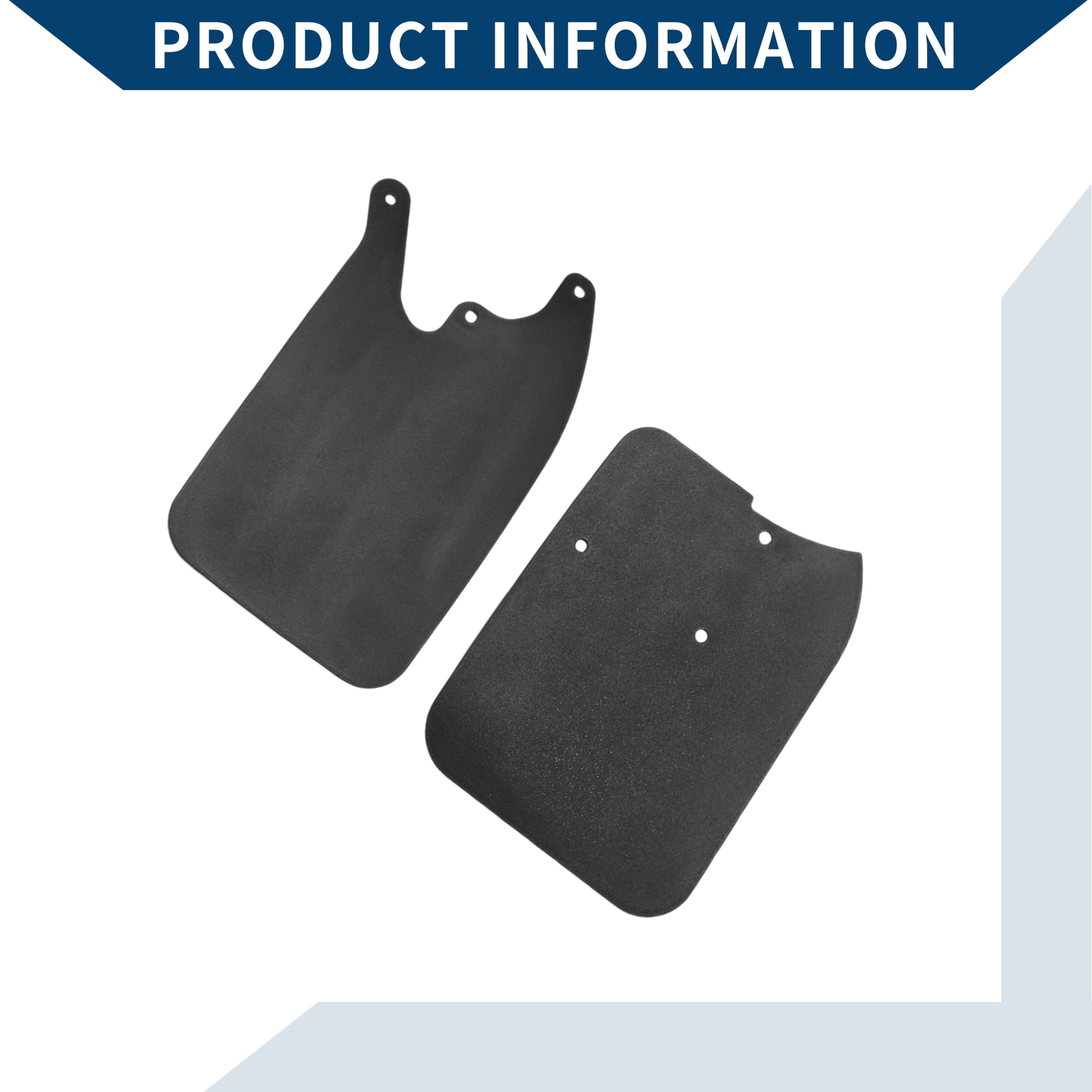 Unique Bargains Mud Flaps Splash Guards W/Mount  Accessories for Toyota Tacoma 1999-2004 Front and Rear Mud Guards 1 Set