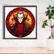 thumbnail image 1 of Pintura de diamante 5D DIY, cristal redondo completo, Kit de vampiro de Halloween, decoración del hogar FLhrweasw Nuevo, 1 of 9