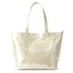 thumbnail image 1 of Bolsa Tote KALIDI de PVC con Cierre y Papel Kraft, Bolsa de Playa Beige, 1 of 7