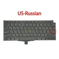 thumbnail image 1 of New Laptop A2179 Keyboard for Macbook Air 13" A2179 Keyboard Replacement UK RU FR SP IT GR AR Layout EMC 3302 2020 Year US-Russian, 1 of 6