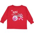 thumbnail image 3 of Inktastic My Aunt is a Fighter- Breast Cancer Awareness Boys or Girls Long Sleeve Toddler T-Shirt, 3 of 5
