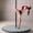 Light Gray, variant on Resenkos 2" Thick Folding Pole Dance Crash Mat, 5ft Round Lightweight Design for Home - Light Gray