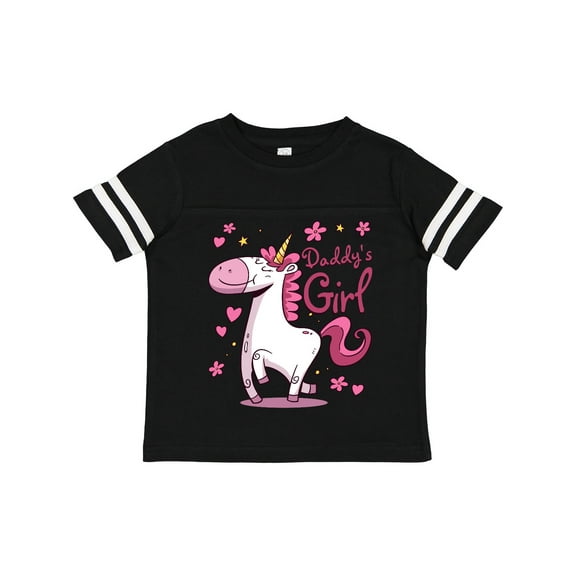 Inktastic Daddy's Girl Unicorn Girls Toddler T-Shirt