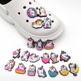 thumbnail image 2 of 20 piezas de adornos para sandalias de zuecos en 3D (unicornio), adornos para zapatos, bonitos adornos para zapatos, pulseras de sandalias y zuecos DIY, 2 of 5