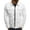 White, variant on HuaLeiMao Men's Winter Coats Fashion Casual Solid Color Denim Cargo Coat Large Size Comfortable Lapel Long Sleeve Button Outwear