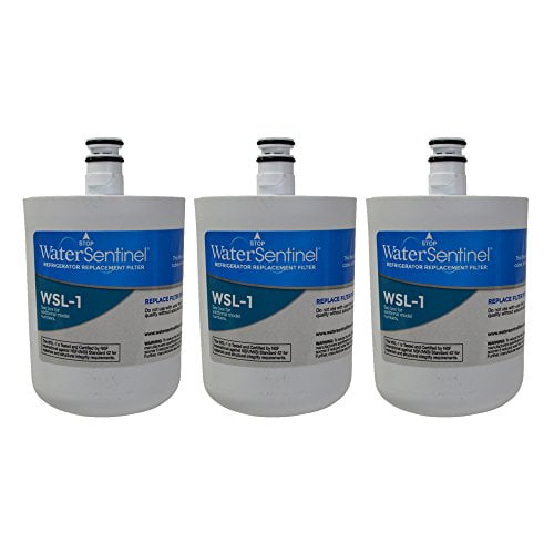 Water Sentinel WSL-1 Refrigerator Water Filter MADE IN USA 3 Pack 