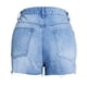 thumbnail image 3 of WILLBEST Pantalones Mujer Pantalones Cortos Vaqueros de Cintura Alta para Mujer, de Color Liso, Con Tachuelas de Perlas y Cuentas, Informales, Elásticos, de Verano, de Corte Cómodo. Grande, 3 of 8