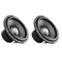 NVX NSW122v2 12" Dual 2-Ohm Car Subwoofers 700W RMS 1400W Peak 2 Pack