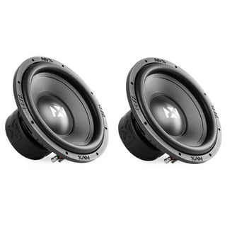 Crunch 12-Inch 800-Watt Car Subwoofer Speaker (2 Pack) with Audio