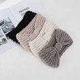 thumbnail image 5 of Unique Bargains 1 Pc Headband Corduroy Yarn Bow Hairband White, 5 of 5