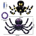 thumbnail image 4 of Pack de 2 arañas inflables Ring Toss Game Max Fun Halloween, 4 of 7