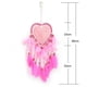 thumbnail image 3 of Love Heart Dream Catcher LED Light Feathers Wall Hanging Dreamcatcher Art (Rosa) JShteea Libre de BPA, 3 of 9