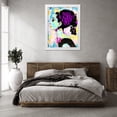 thumbnail image 3 of Stephen Chambers 25x32 White Modern Wood Framed Wall Art Titled - Paris, 3 of 6