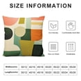 thumbnail image 5 of Nawypu  Boho Spring Throw Pillow Covers Colorful Geometric Cushion Covers,Modern Home Decoration Pillow Cases,Rainbow Square Cushion Cases, 5 of 5